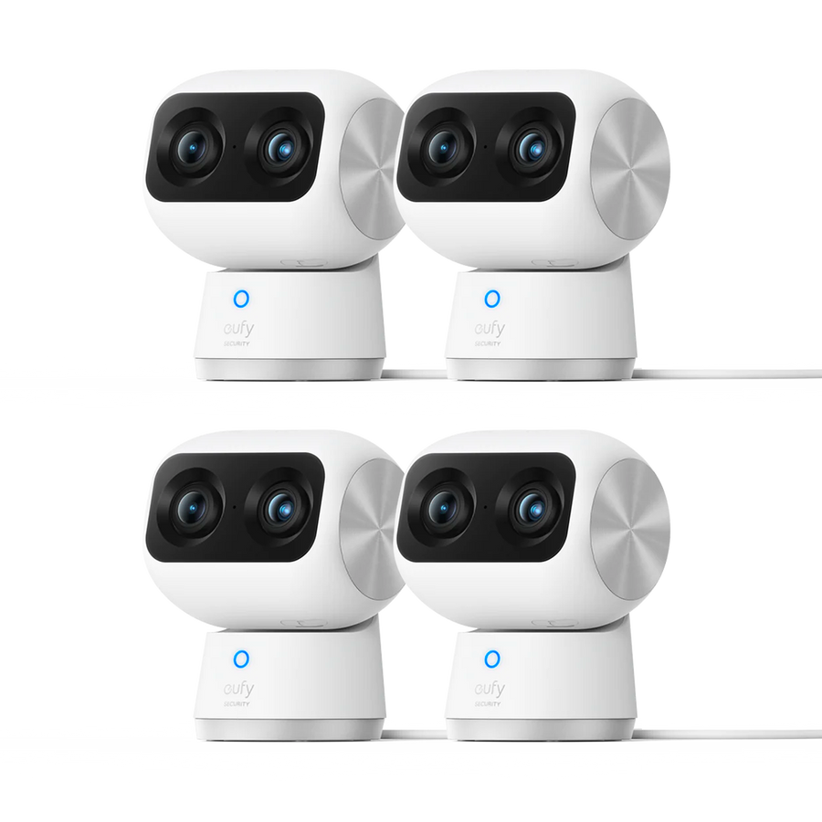eufy Indoor Cam S350 4K Security Camera 4-Pack