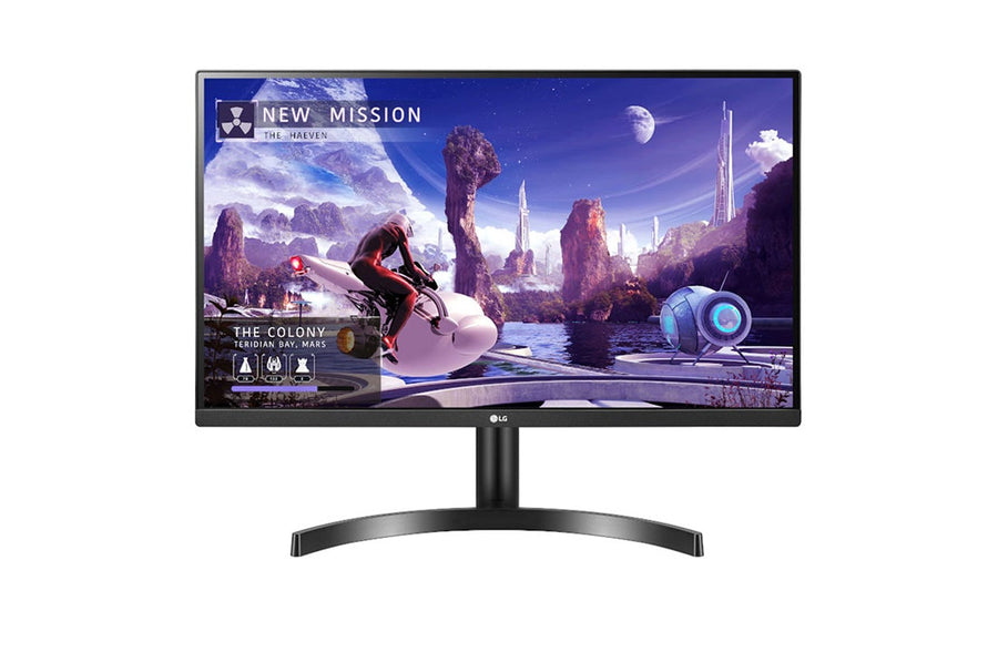 LG 27-inch QHD IPS Monitor with HDR10 and FreeSync