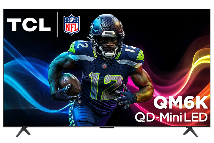 TCL 75" QM6K QD-Mini LED 4K TV, 144Hz