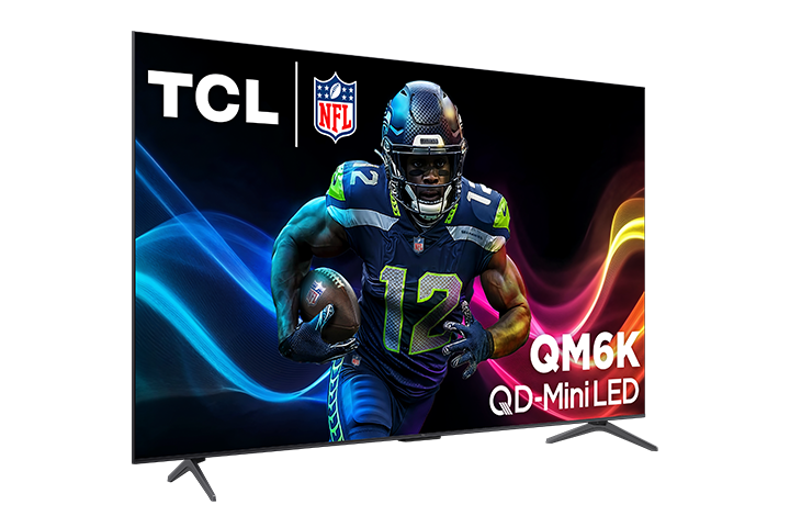 TCL 75" QM6K QD-Mini LED 4K TV, 144Hz