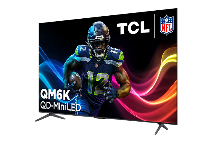 TCL 75" QM6K QD-Mini LED 4K TV, 144Hz