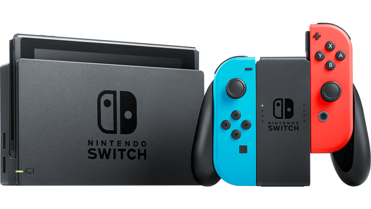 Nintendo Switch 32GB Console, Neon Joy-Con