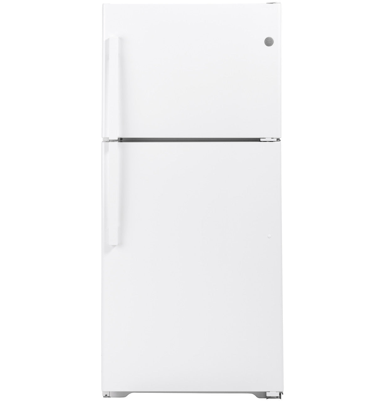 GE 19.2 cu ft Garage-Ready Top-Freezer Fridge (GTS19KGNRWW)