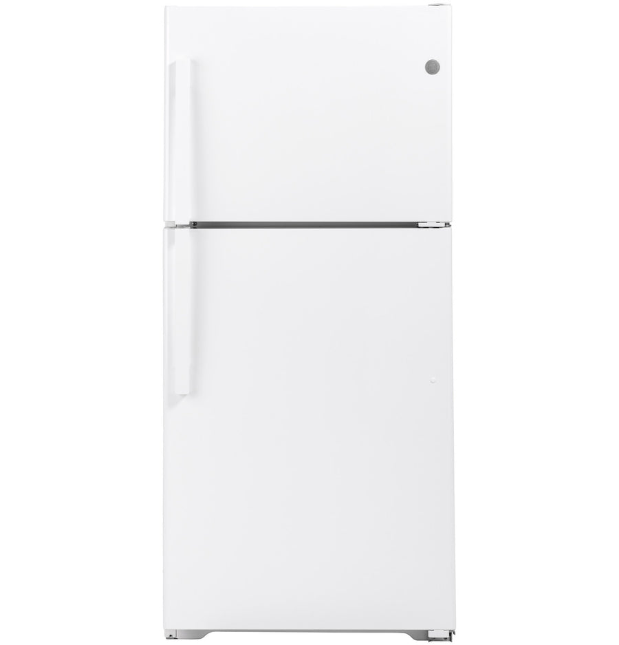 GE 19.2 cu ft Garage-Ready Top-Freezer Fridge (GTS19KGNRWW)