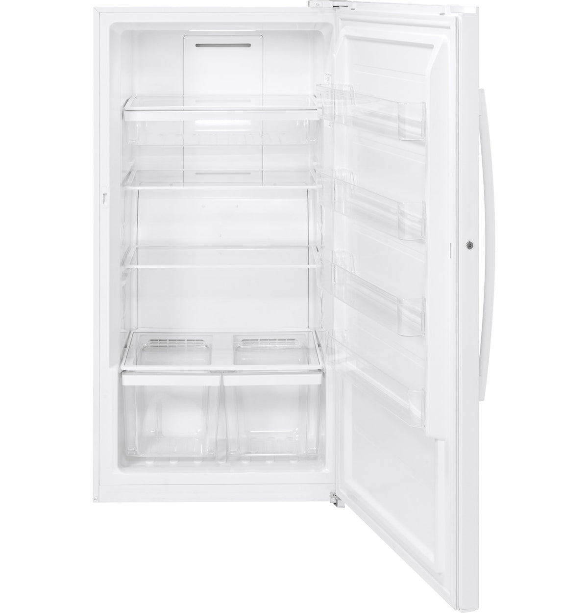 GE 17.3 cu ft Frost-Free Upright Freezer (FUF17DLRWW)