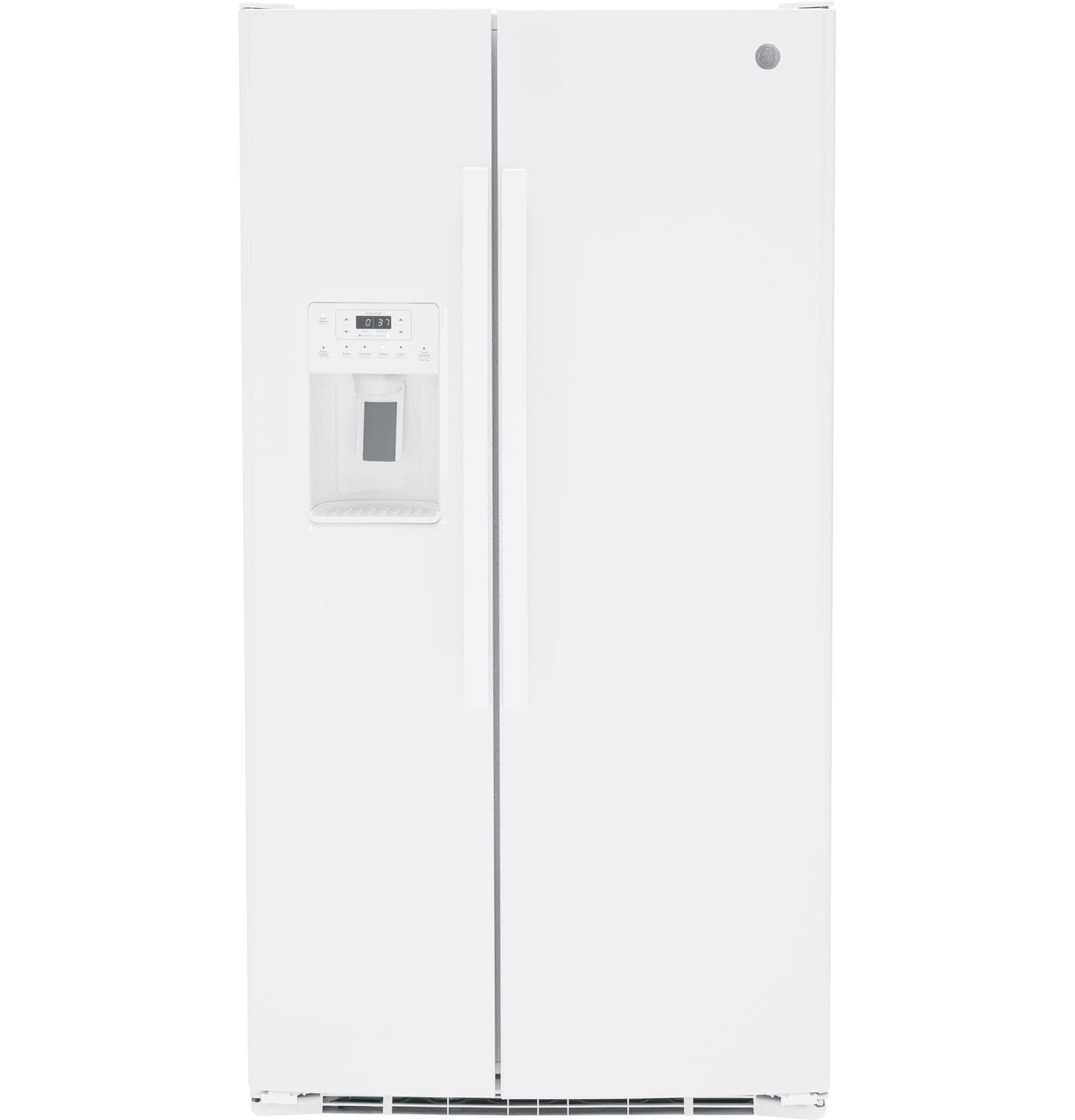 GE 25.3 cu ft Side-by-Side Refrigerator (GSS25GGPWW)