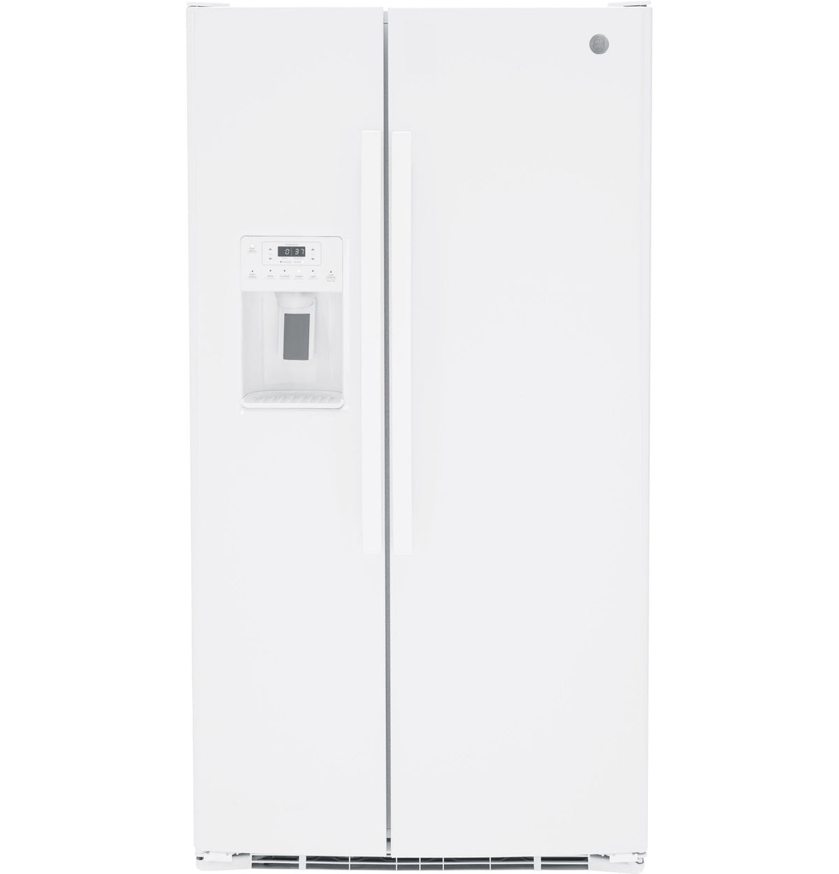 GE 25.3 cu ft Side-by-Side Refrigerator (GSS25GGPWW)