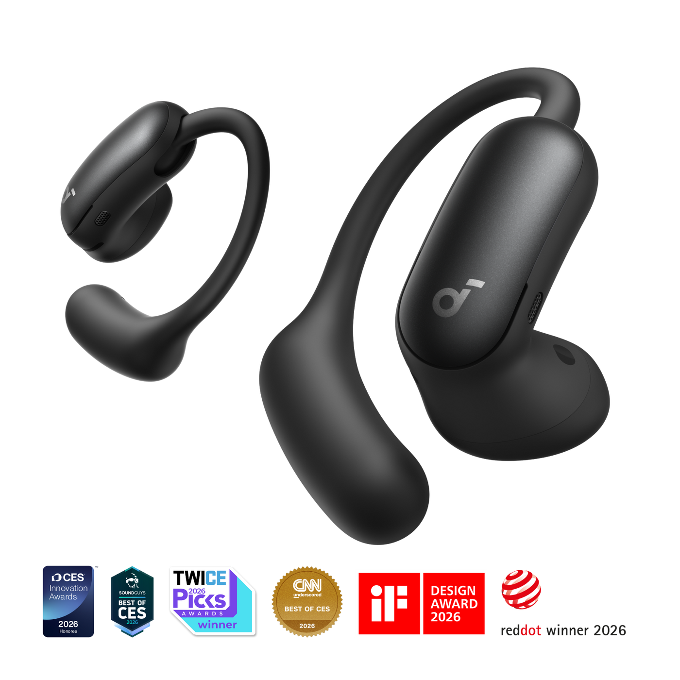 soundcore AeroFit 2 Pro Open-Ear Earbuds with ANC