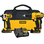 DEWALT 20V MAX Drill and Impact Driver Combo Kit