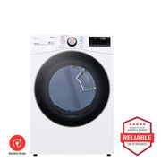 LG 7.4 cu ft TurboSteam Electric Dryer (DLEX4000W)