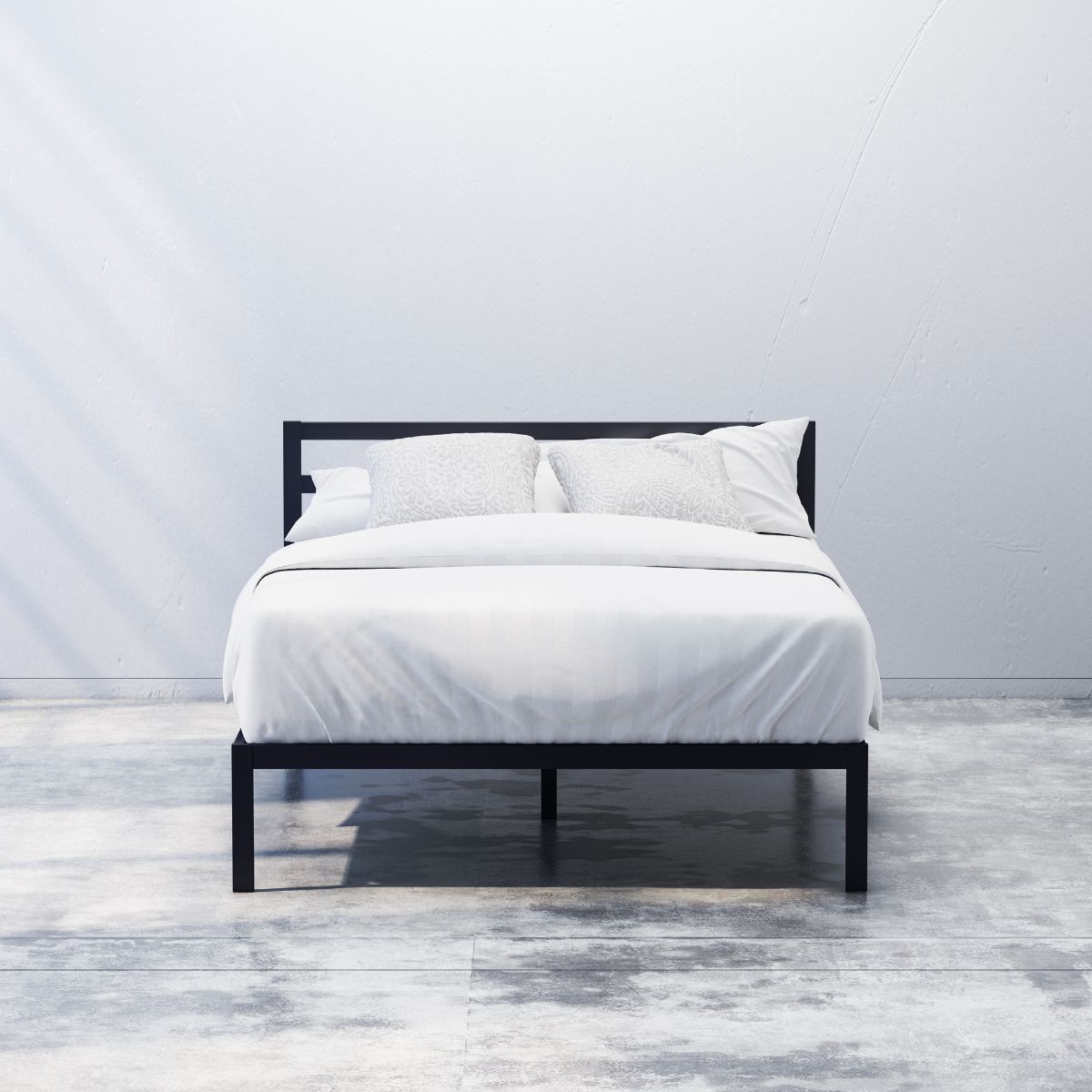 Zinus Mia Metal Platform Bed Frame, Queen (14 in)