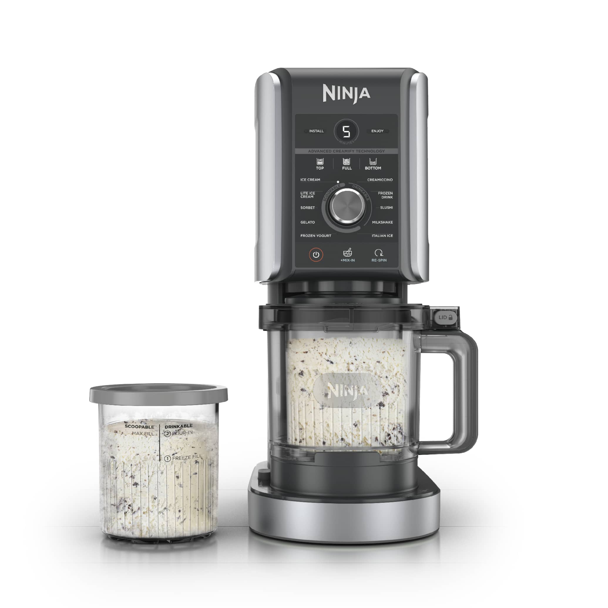Ninja CREAMi Deluxe Ice Cream and Frozen Treat Maker