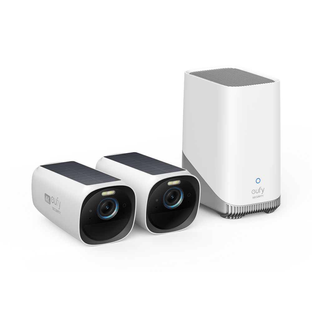 eufyCam S330 4K Wireless Security Camera 4-Cam Kit