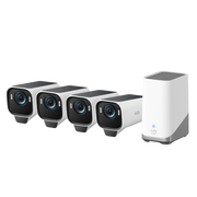 eufyCam S3 Pro 4K Solar Security Camera 4-Cam Kit