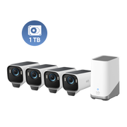 eufyCam S3 Pro 4-Cam Kit with 1TB Hard Drive