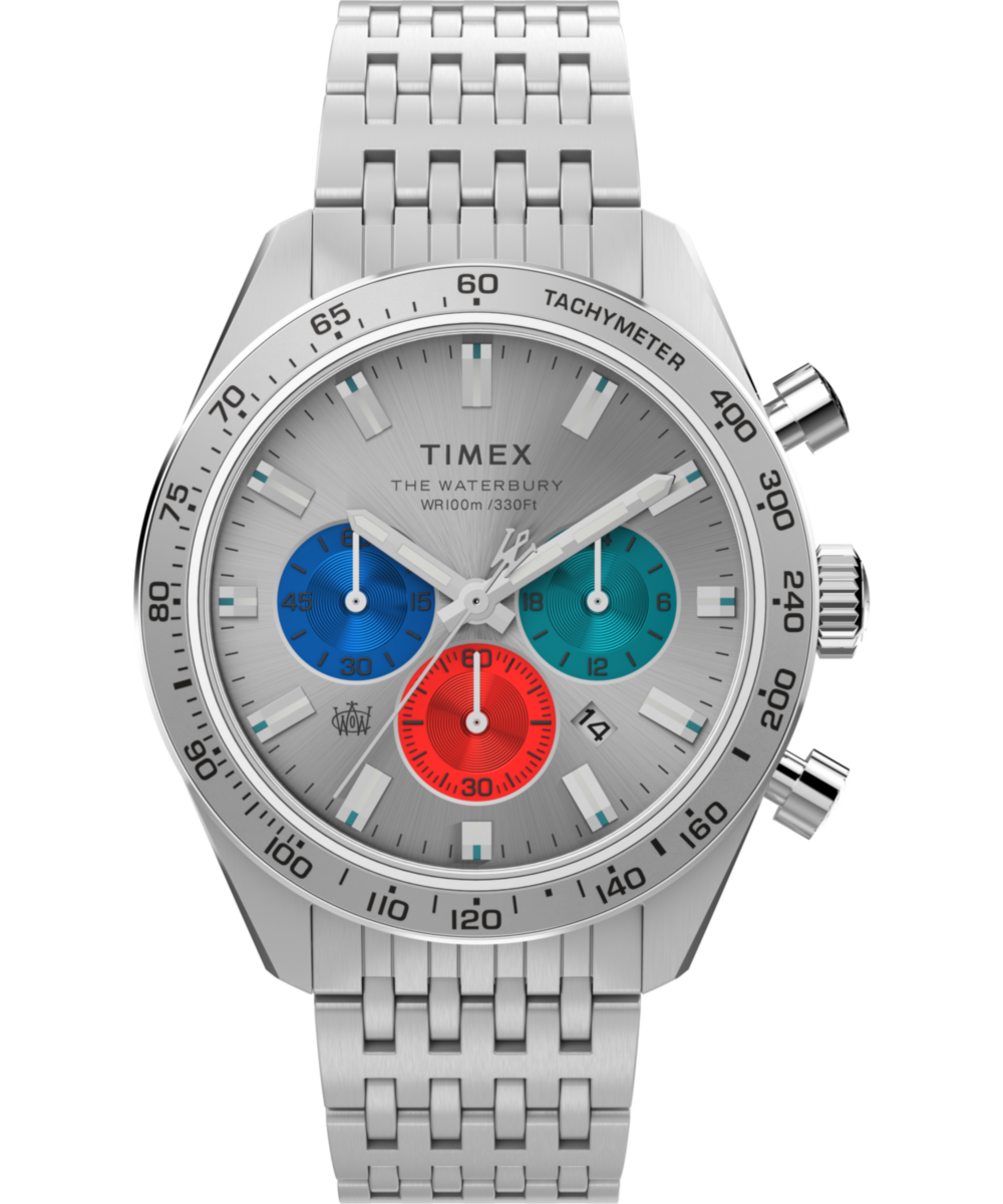 Timex Waterbury Chronograph 41mm Steel (TW2V42400)