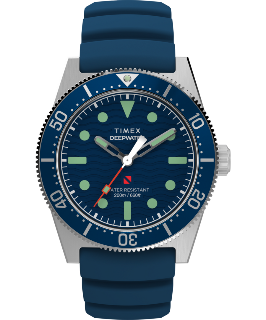 Timex Deepwater Reef 200 41mm Rubber Strap (TW2W74600)
