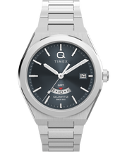 Timex Q Continental GMT 39mm Steel (TW2Y12100)