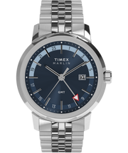Timex Marlin Quartz GMT 40mm Steel (TW2Y47600)