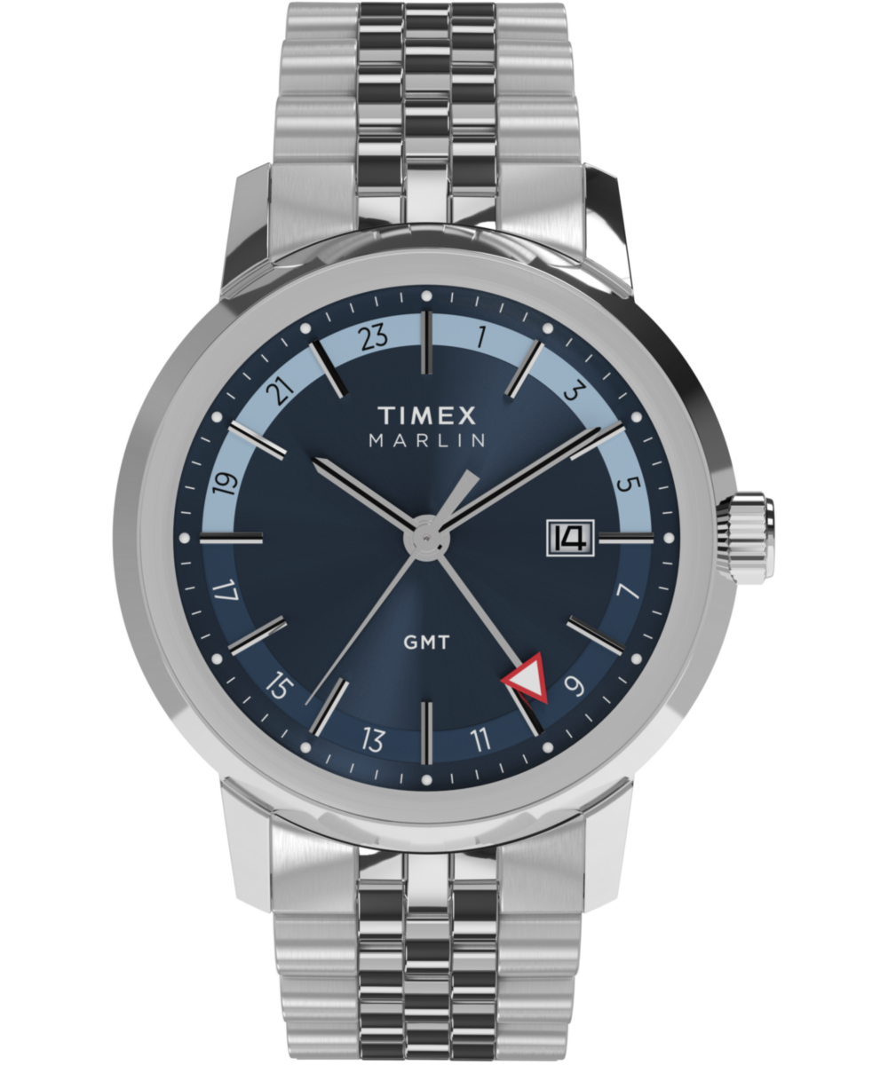 Timex Marlin Quartz GMT 40mm Steel (TW2Y47600)