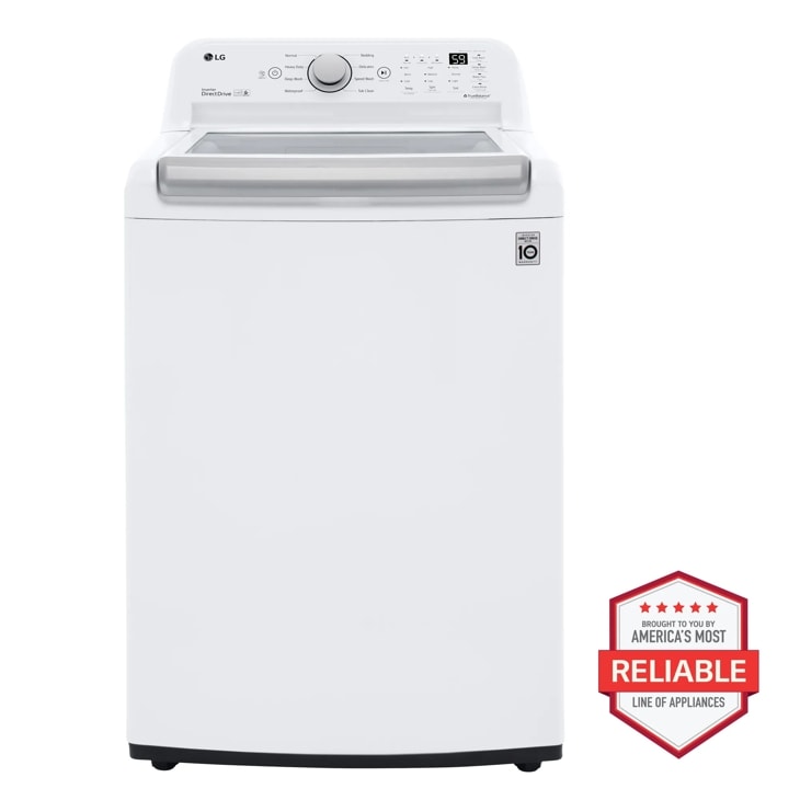 LG 5.0 cu ft Top-Load Washer, TurboDrum (WT7150CW)
