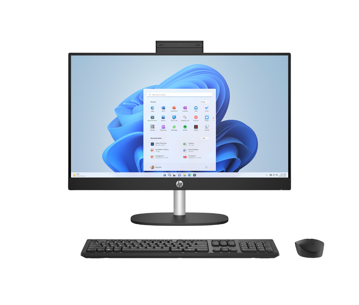 HP All-in-One 24 Desktop, 16GB RAM, 1TB SSD
