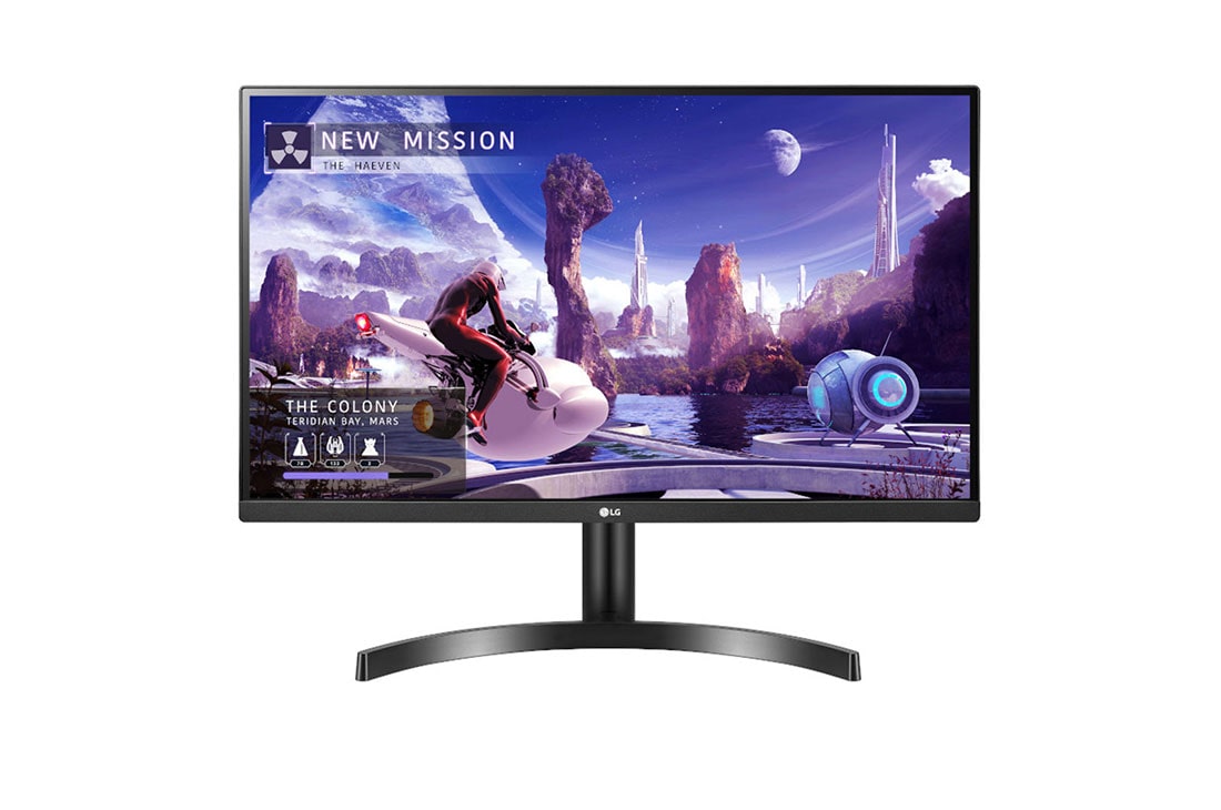 LG 27-inch QHD IPS Monitor with HDR10 and FreeSync