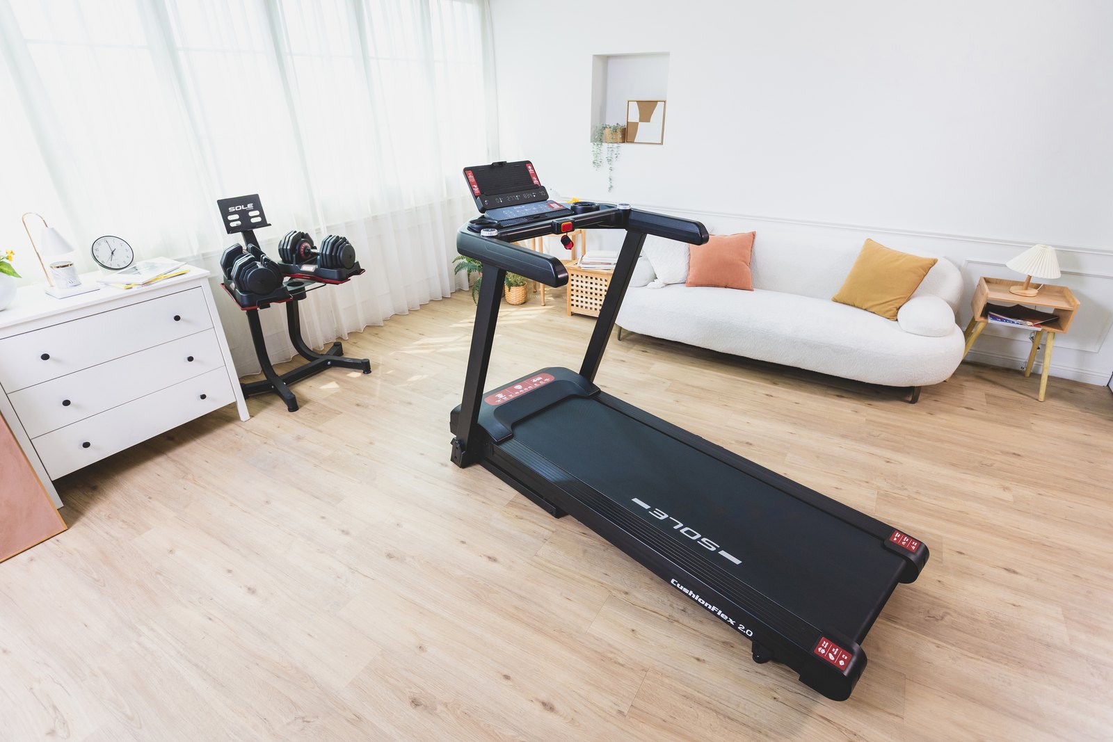 SOLE F63 Folding Treadmill | 3.0 HP, 20x60 Deck