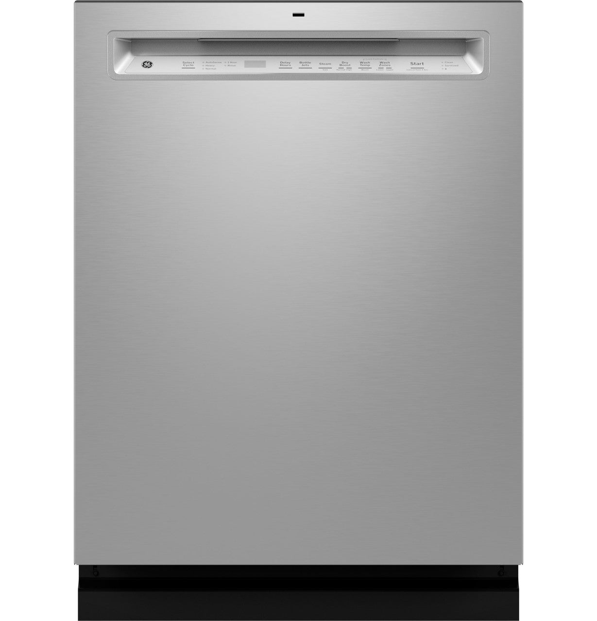 GE Front-Control Dishwasher, Stainless Tub, 3rd Rack