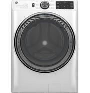 GE 5.0 cu ft Steam Front-Load Washer (GFW655SSVWW)