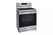 LG 30 in Electric Range with Air Fry, 6.3 cu ft (LREL6323S)