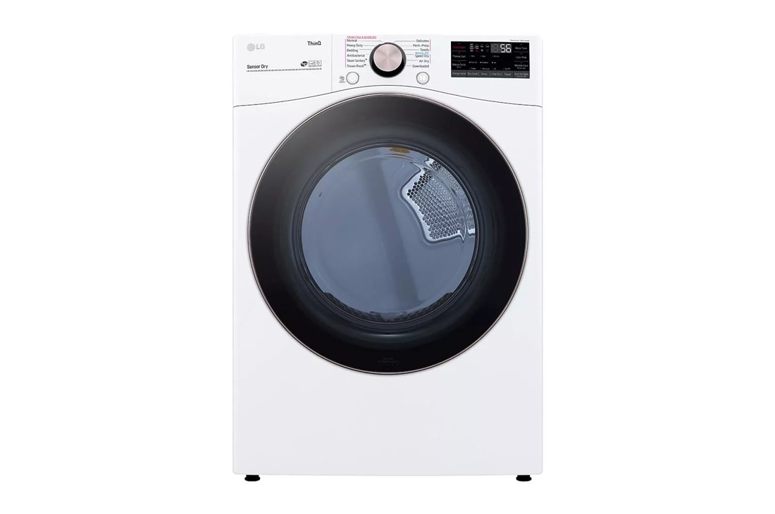 LG 7.4 cu ft TurboSteam Gas Dryer (DLGX4001W)