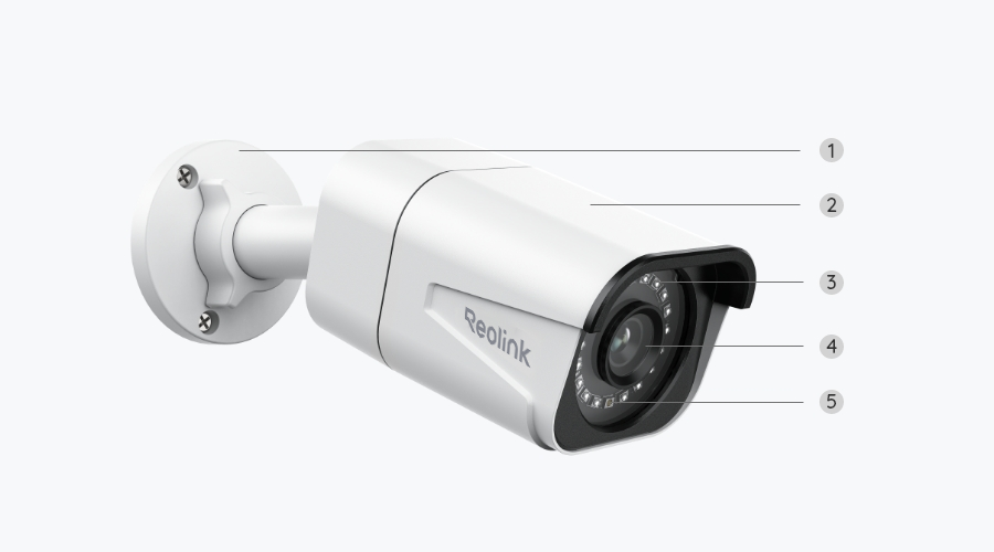 Reolink RLK8-800B4 4K PoE System, 4 Bullet Cameras